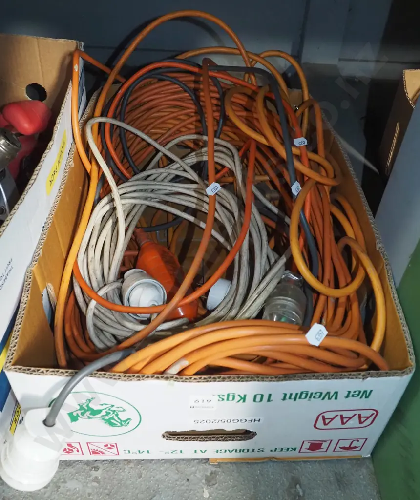 box of extension cords Image 1++