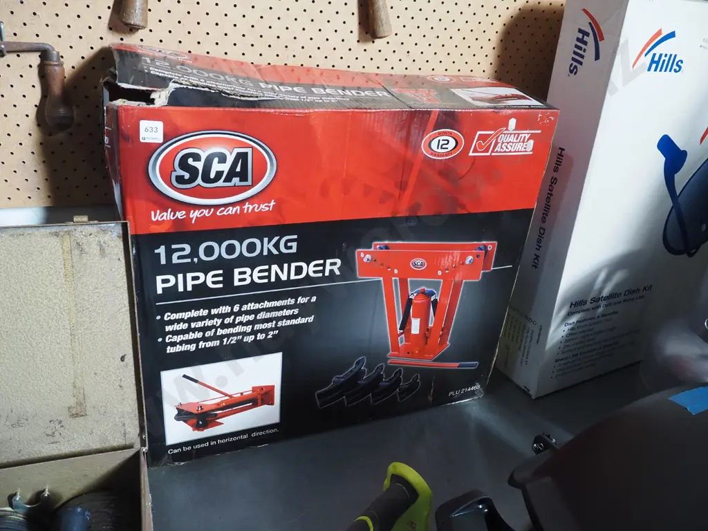 boxed as new SCA 1200kd pipe bender Image 1++