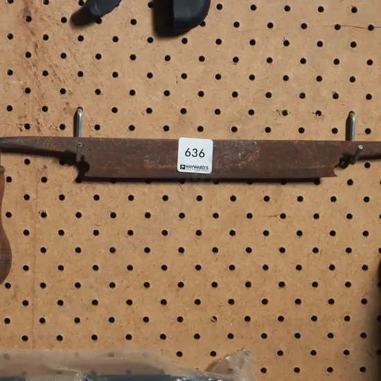 rusty draw knife