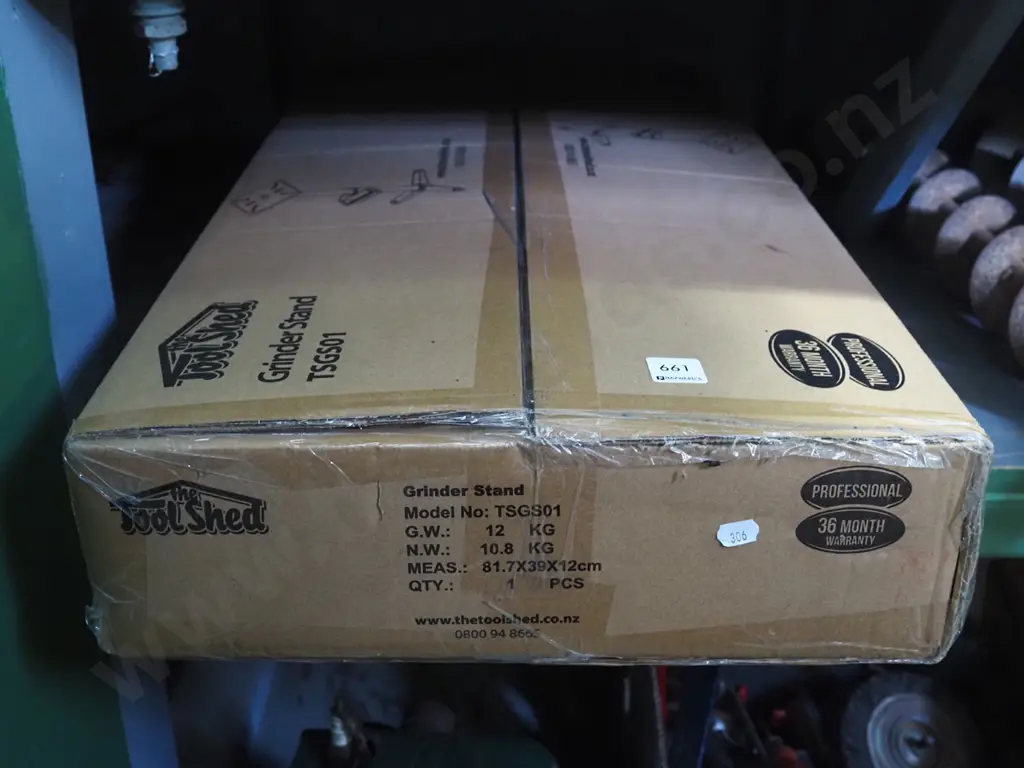 as new boxed Tool Shed grinder stand Image 1++