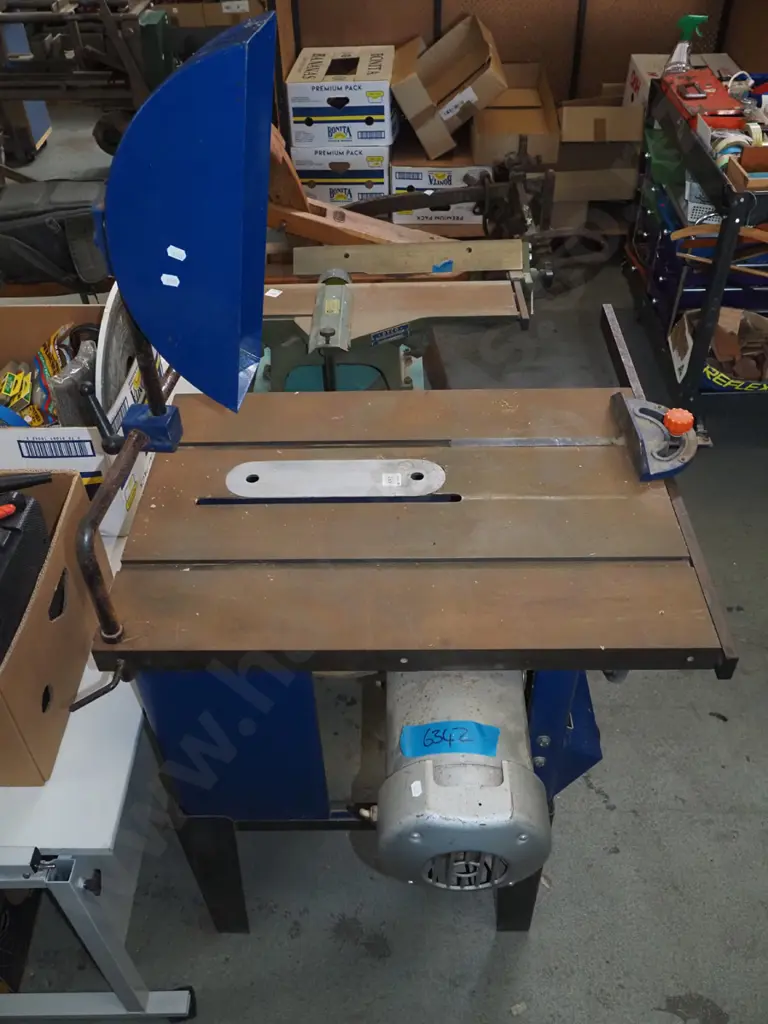 Masport/Dyco saw bench - guard rusted - needs attention Image 1++