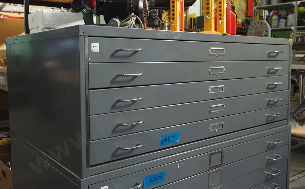 5 drawer metal plan drawers Image 1++