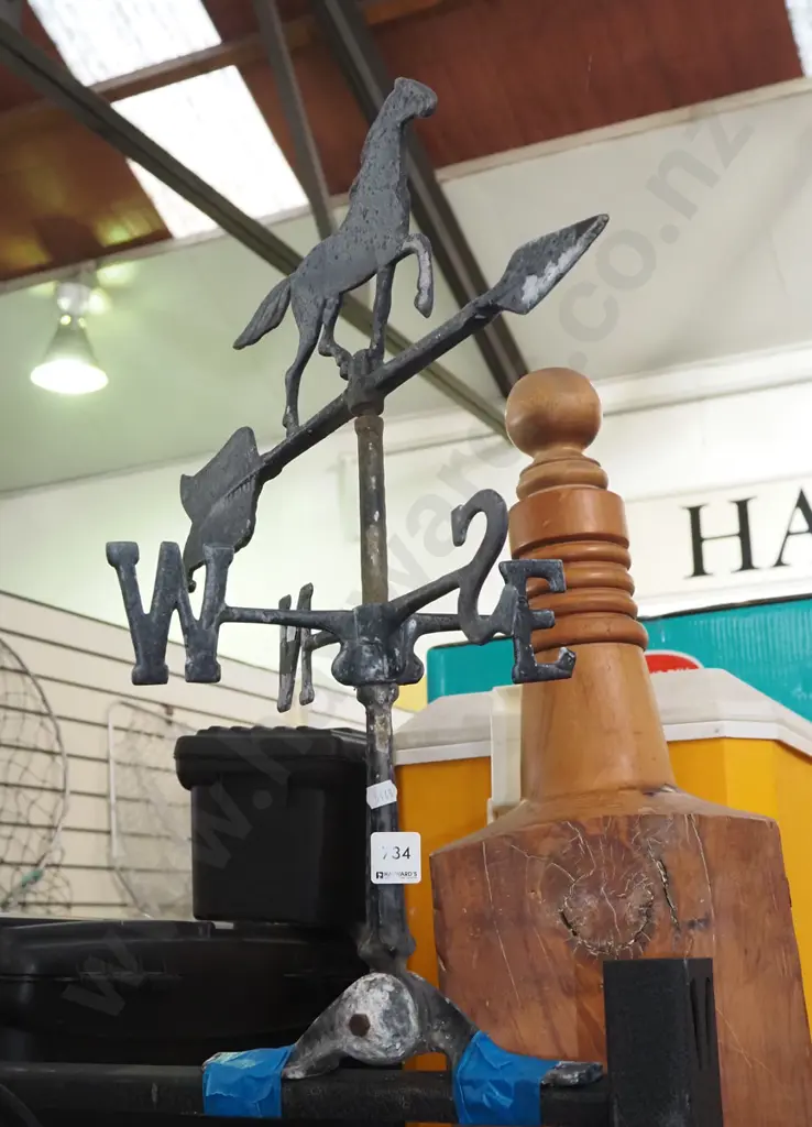 cast alloy wind vane Image 1++