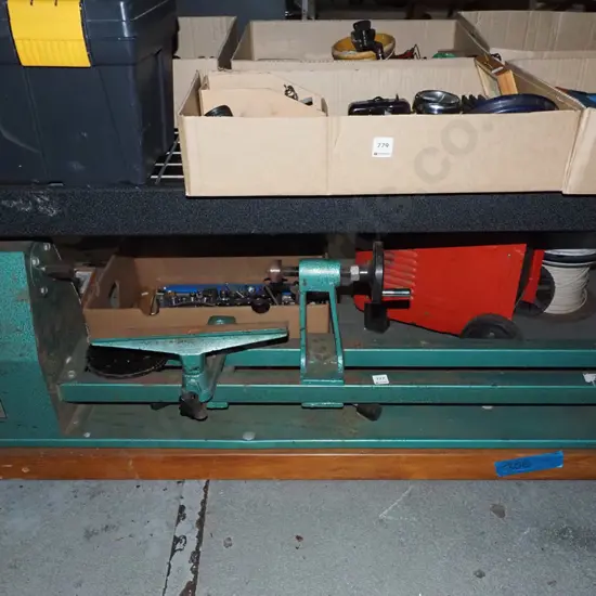 wood lathe - slight rust in some spots L-1480