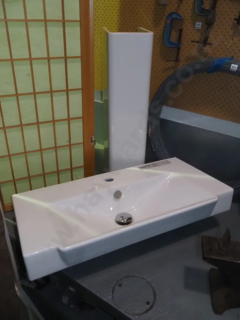 Kohler pedestal bathroom sink W-800 D-385  Image 1++