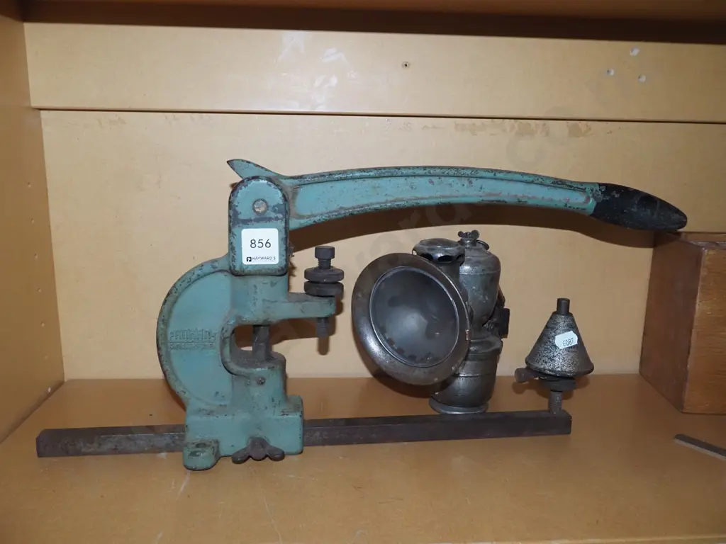 circular saw, press, vintage bike light Image 1++