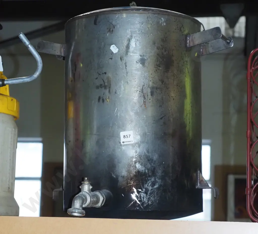 stainless tea urn with tap H-450 Image 1++