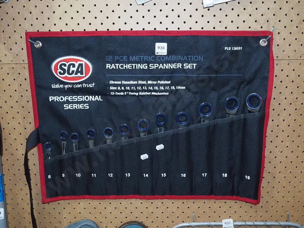 as new SCA ratcheting spanner set Image 1++