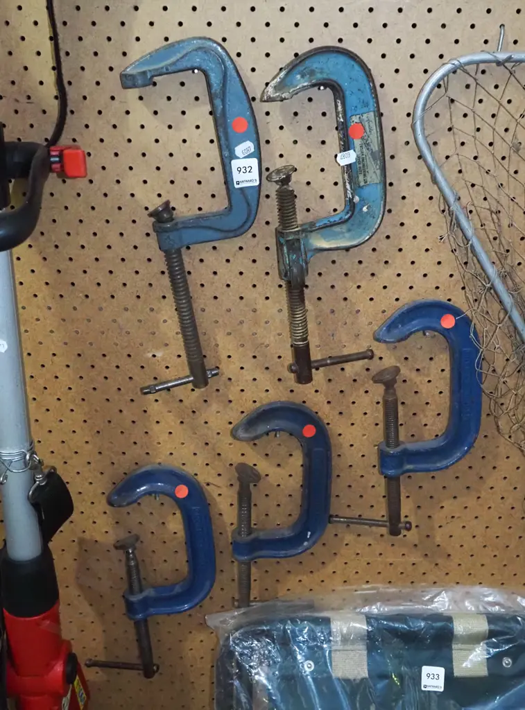 5x G clamps Image 1++