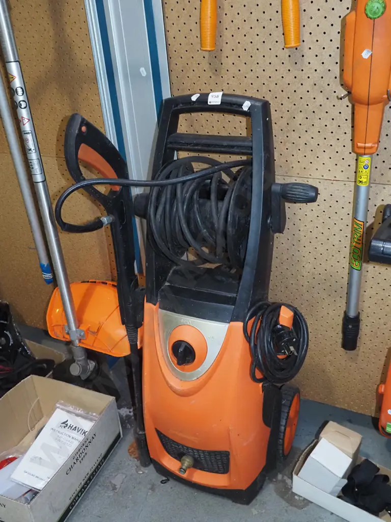 orange water blaster/pressure washer Image 1++