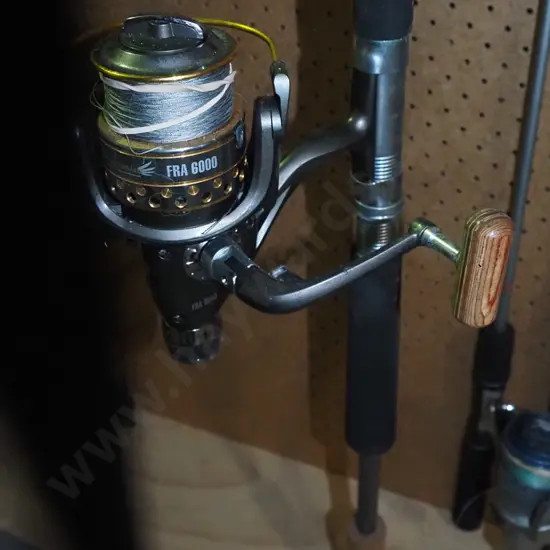 fishing rod and reel