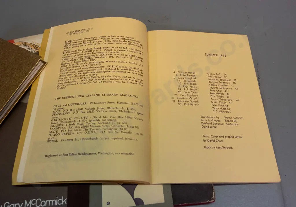 6 New Zealand poetry books & publications - Denis Glover autobiography, R.A.K. Mason, Miriam Richardson, Gary Image 1++