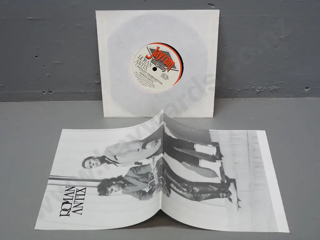 45 RPM single - Roman Antix - What's The Difference / Shoulda Known Better - 1985 Jayrem Image 1++