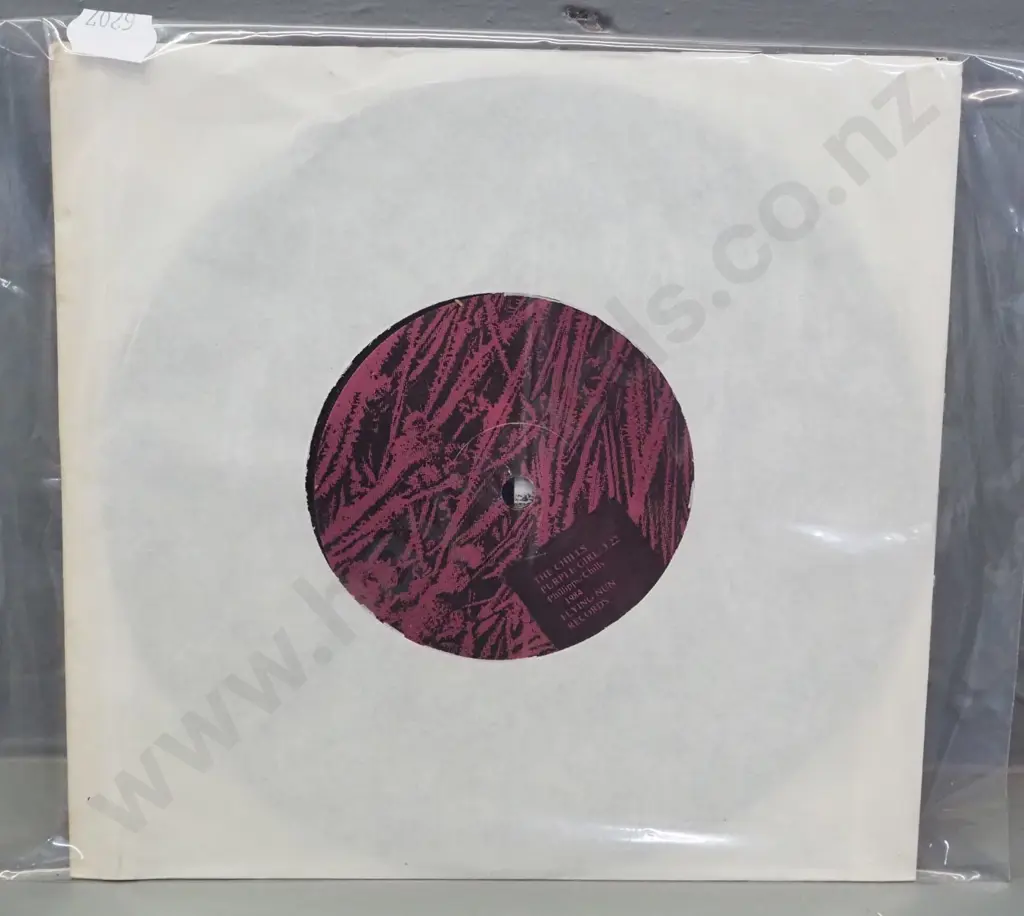 45 RPM single - The Chills - Pink Frost / Purple Girl 1984 Flying Nun. Outer sleeve coming apart slightly Image 1++
