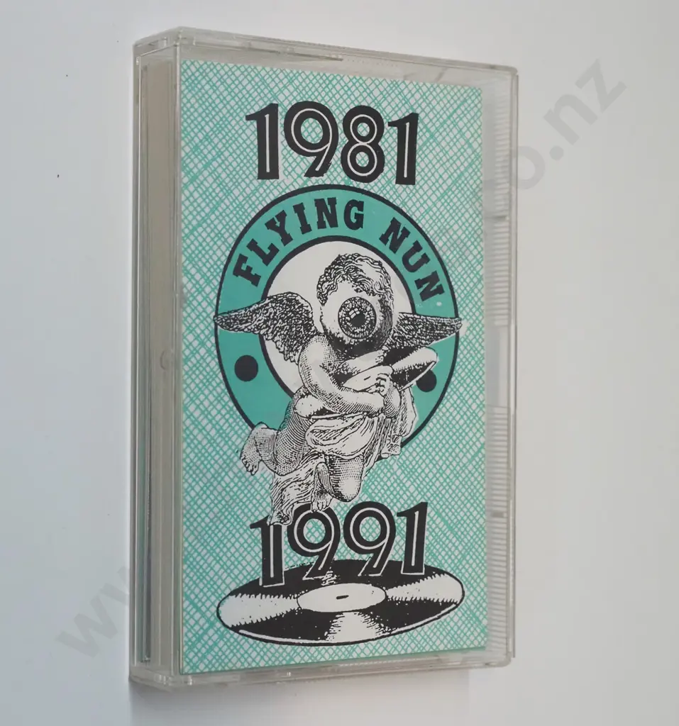 Flying Nun 1981-1991 10th year anniversary collector card set in plastic cassette case Image 1++