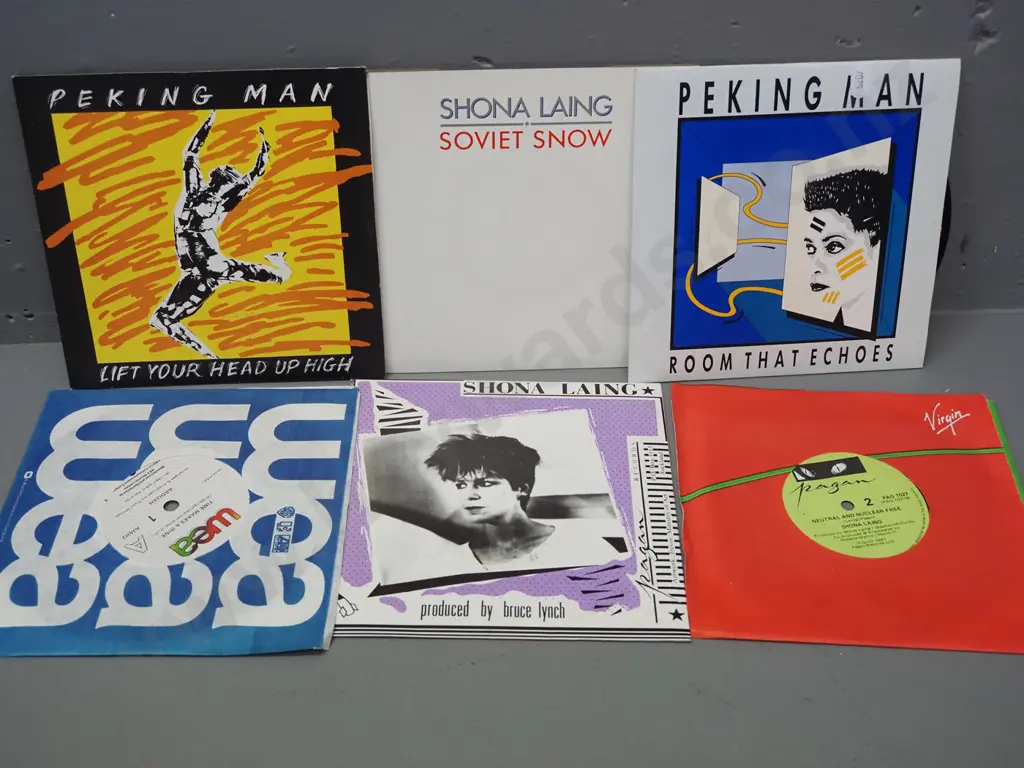 6x 45 RPM singles - Ardijah, Peking Man, Shona Laing Image 1++
