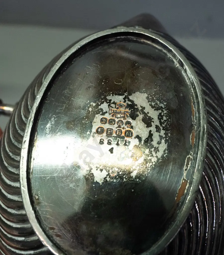 James Dixon & Sons plated spirit kettle with burner - bone knob on lid is loose, some wear to plating H-300 L-230 Image 1++