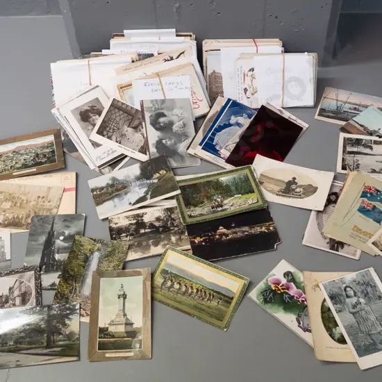 large collection of postcards, most in postmarked/used condition, including Port Chalmers regatta, Dunedin, NZ scenic &
