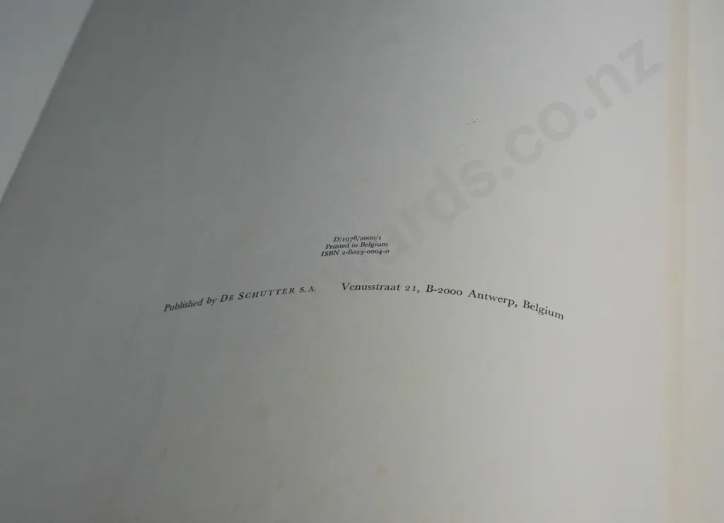 large hard cover book - P.J. Redoute - The Roses, Volume 4 with commentaries, pub. De Schutter, Antwerp 1978. Image 1++