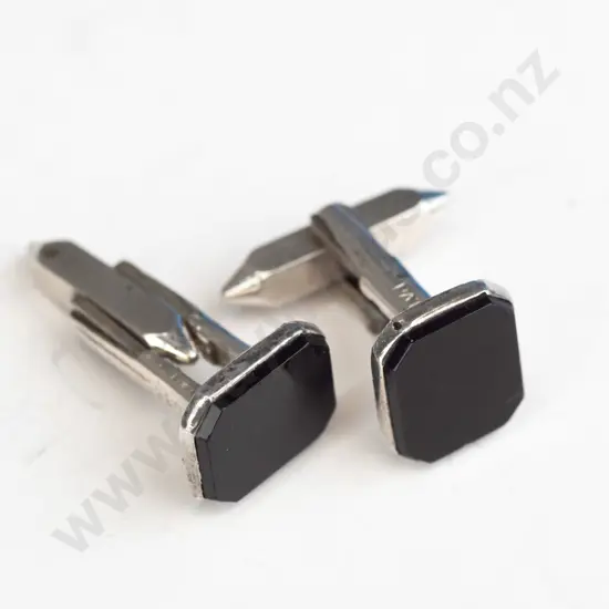 silver cufflinks stamped stg sil
