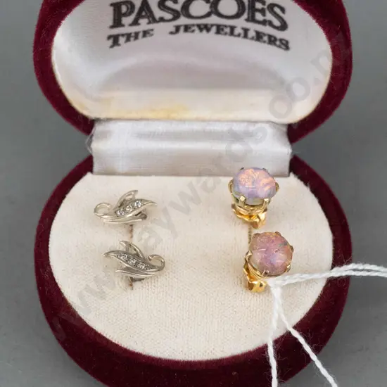 2 pairs of earrings