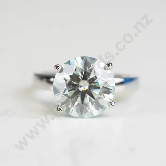 cz silver dress ring stamped 925