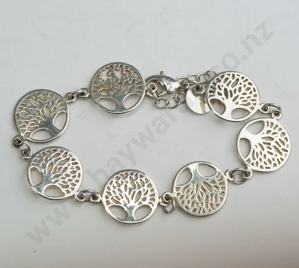 silver bracelet stamped 925 Image 1++