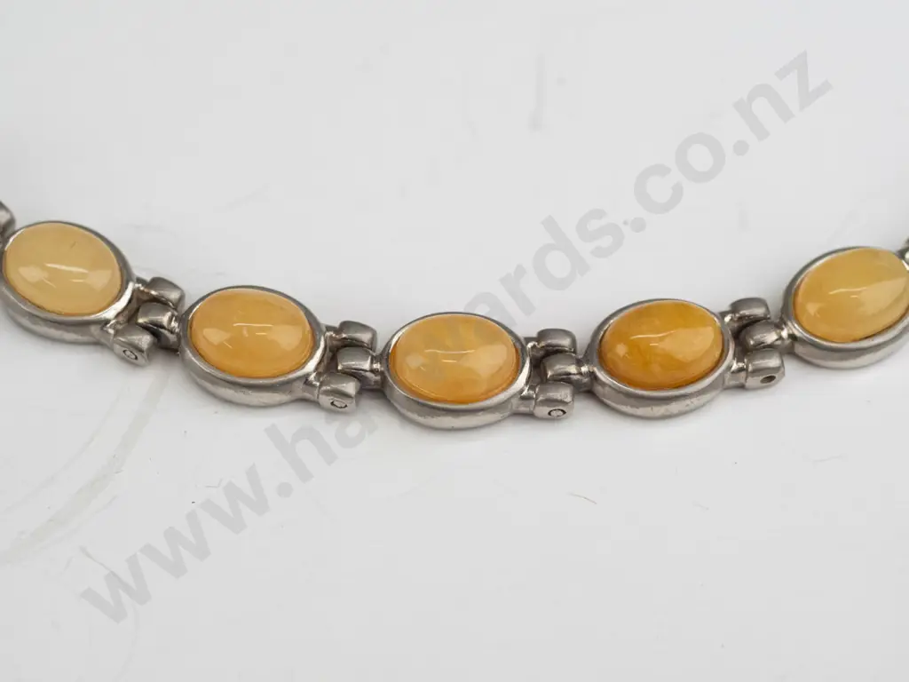 bracelet with yellow stones no mark Image 1++
