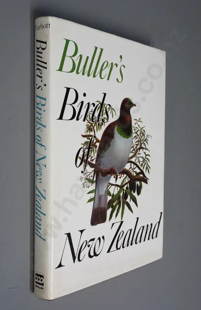 large hard cover book - Buller's Birds - some foxing and small tear to dust cover, 5th printing 1979 Image 1++