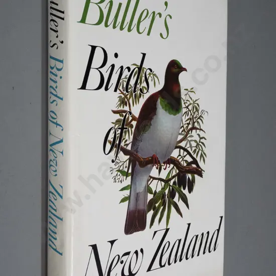 large hard cover book - Buller's Birds - some foxing and small tear to dust cover, 5th printing 1979