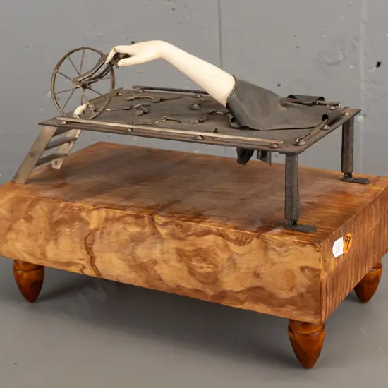 Daniel B Calsby - sclupture "I don't blame her, I wouldn't either!!" H210 W280 D140