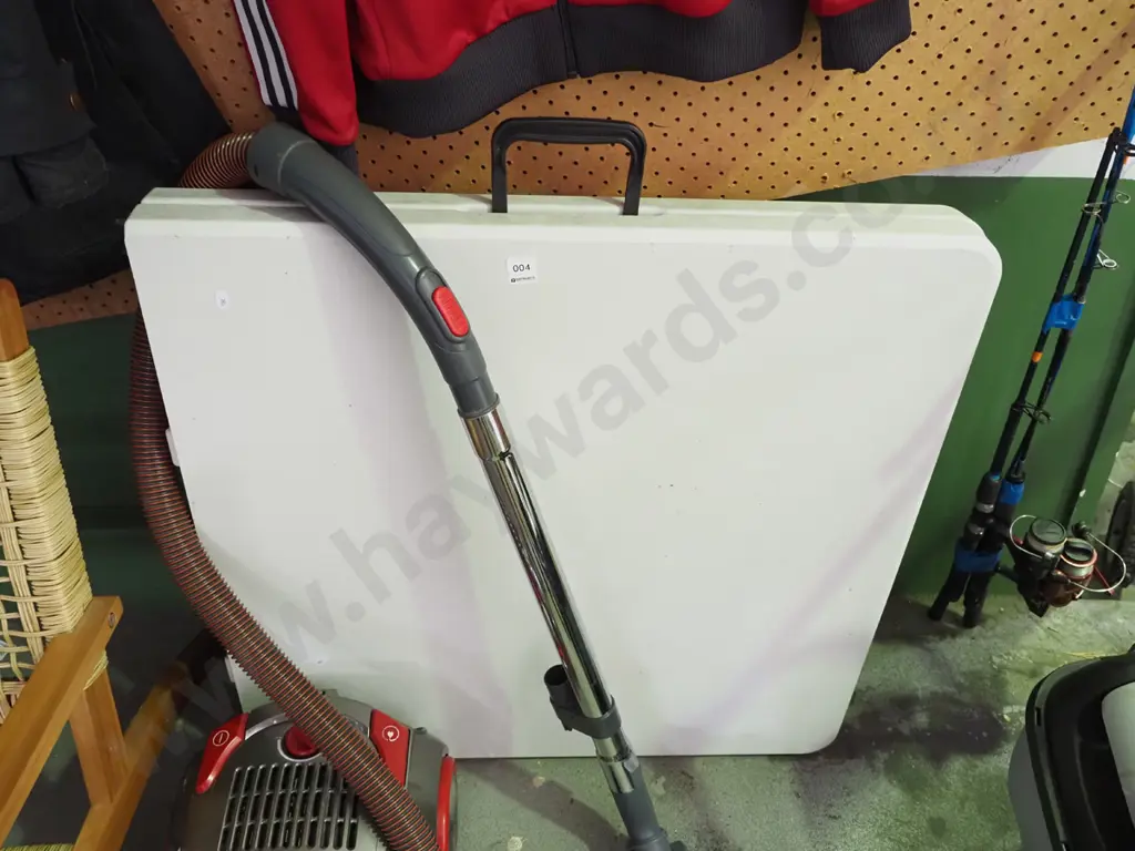 plastic folding trestle table Image 1++
