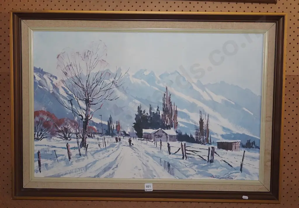 framed Aston Greathead print - Cambria Image 1++