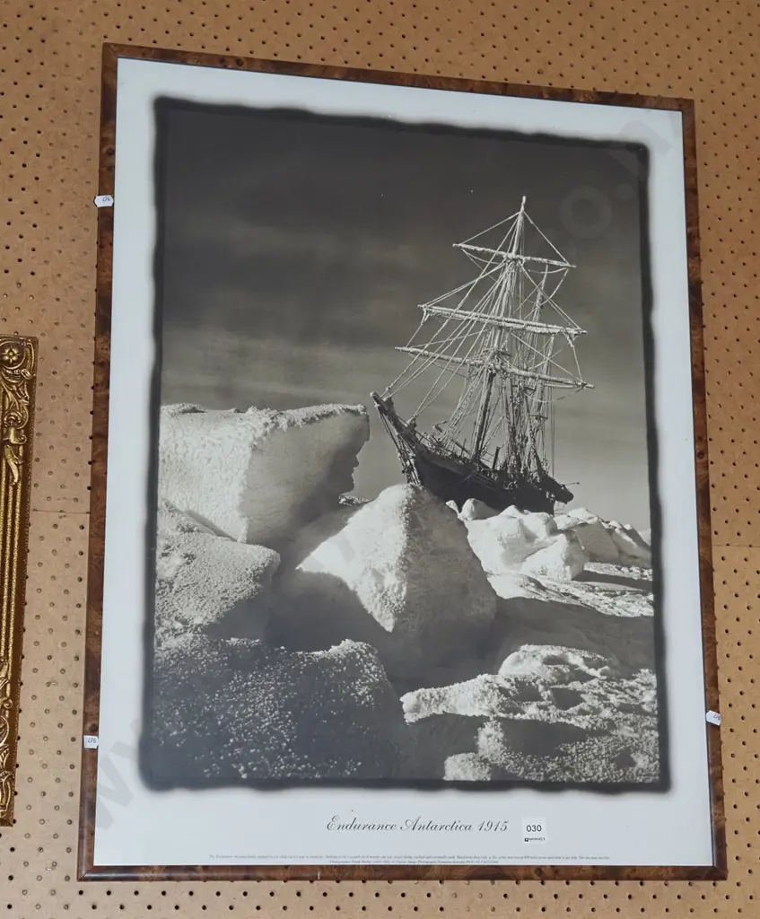 framed photo print - Shacketon's Endurance Image 1++