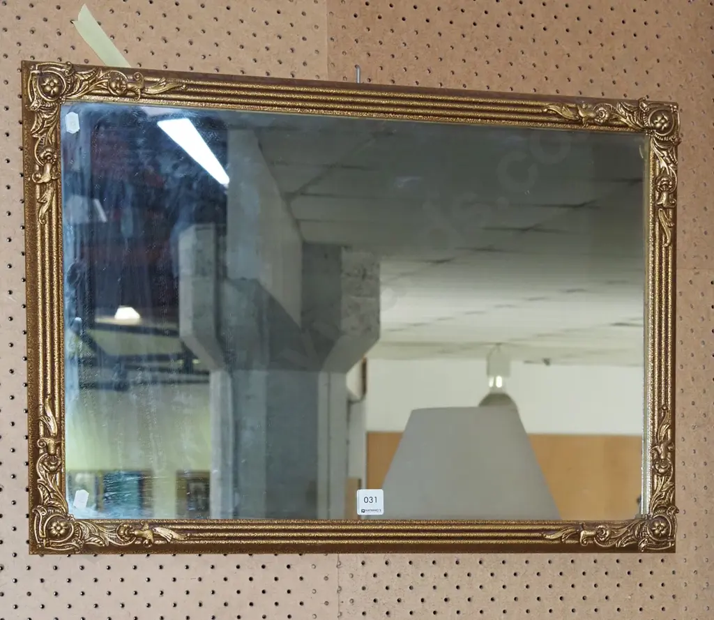 gilt framed wall mirror Image 1++