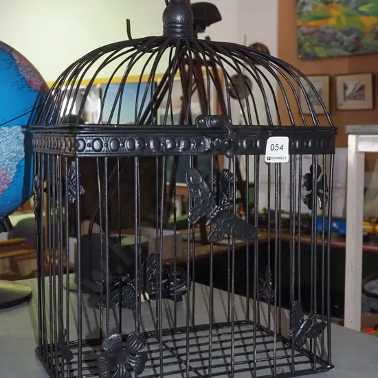 metal hanging ornamental birdcage H-400