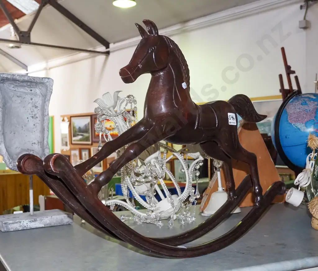 cast iron rocking horse H-440 Image 1++