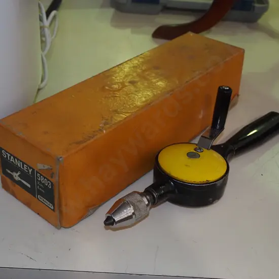 boxed Stanley egg beater drill