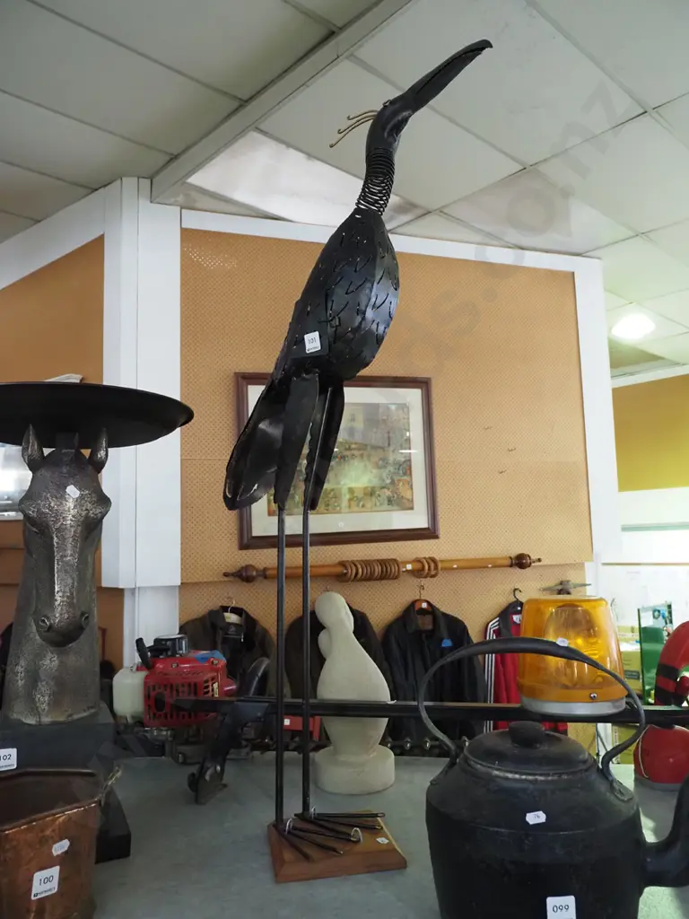 metal bird figurine H-1060 Image 1++