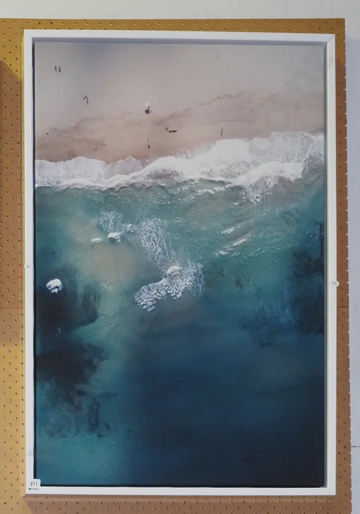 photo print on canvas - sea shore Image 1++