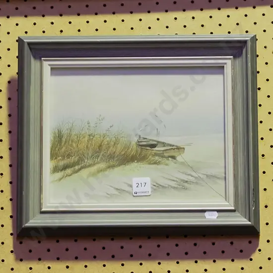 framed print - coastal scene