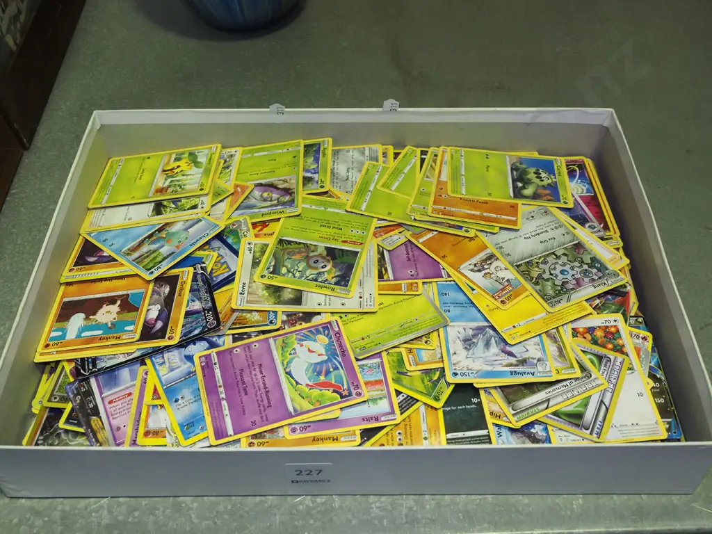 tray of Pokemon collector cards Image 1++