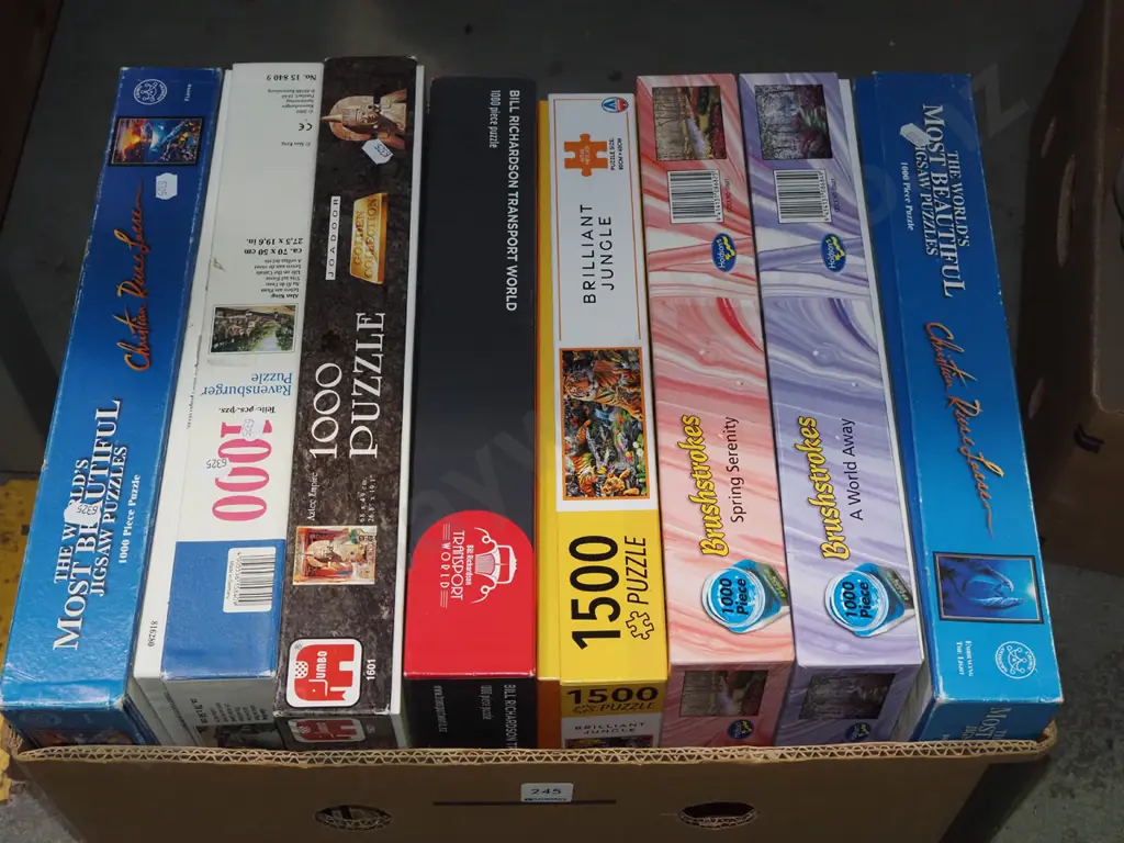 box of puzzles Image 1++