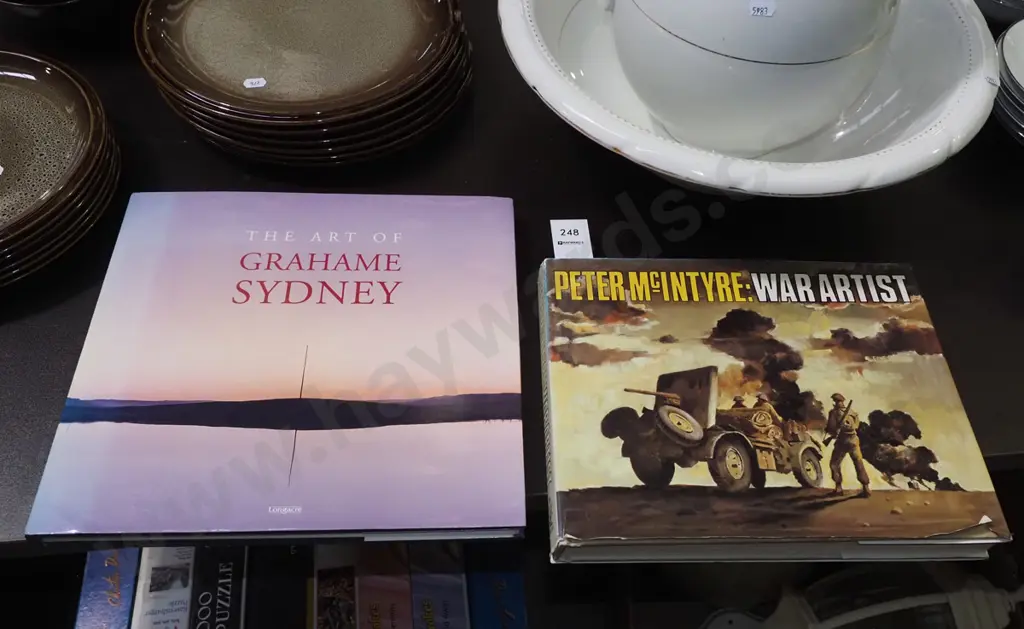 Peter McIntyre and Grahame Sydney books Image 1++