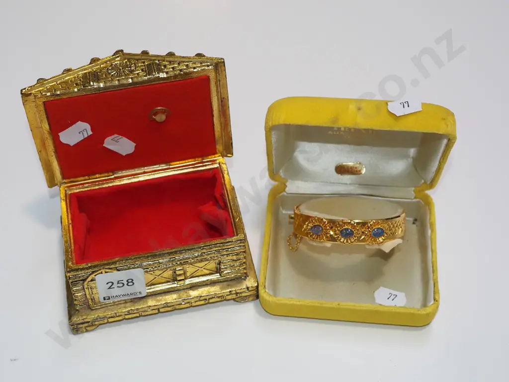 cased bangle, small jewellery box Image 1++