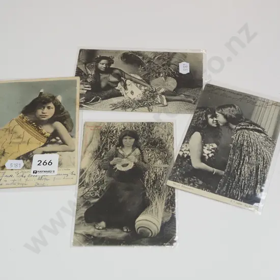 4x NZ postcards
