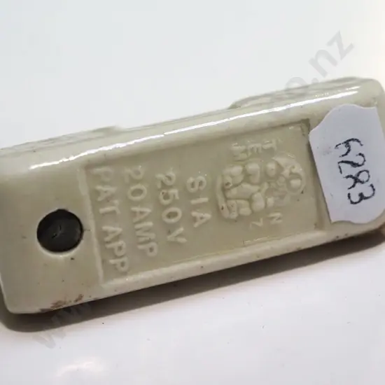Temuka Pottery vintage fuse with tiki motif