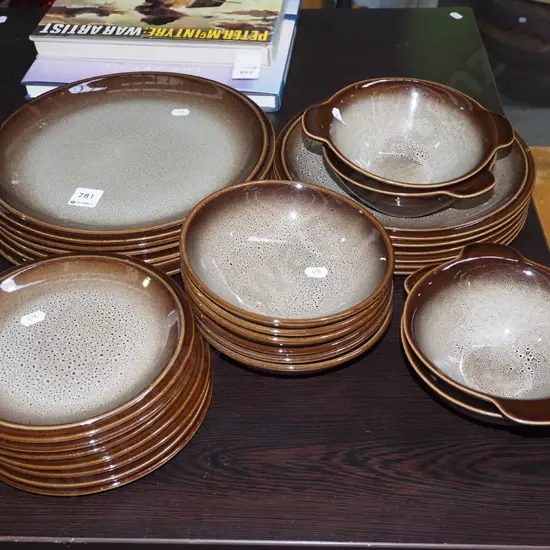 Temuka plates and bowls