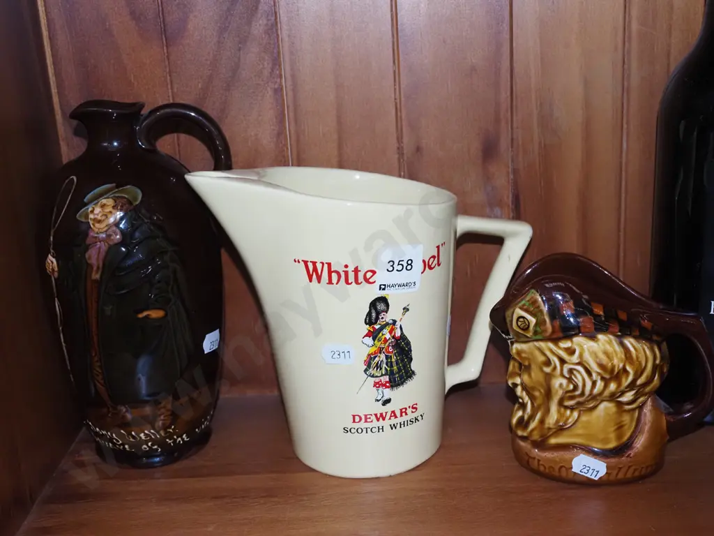 3x Scotch whisky jugs  Image 1++