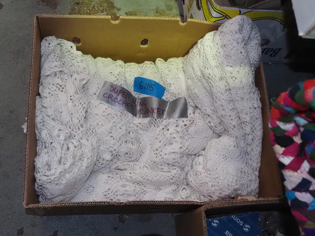 Super king crochet blanket Image 1++